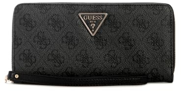 GUESS Laurel II SLG Large Zip Around Wallet L Coal Logo