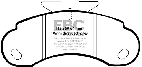 EBC Brakes DP832/2 Blackstuff Brake Pads