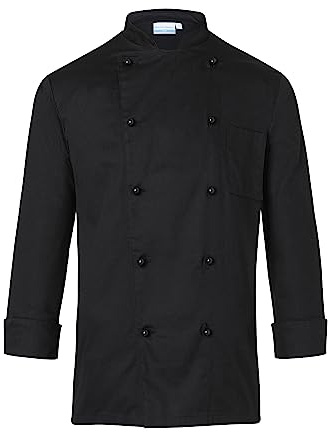 Karlowsky Kochjacke Basic 100% Baumwolle Damen Herren Unisex