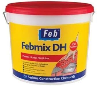 Feb Febmix DH Powder Mortar Plasticiser, 250 Sachets