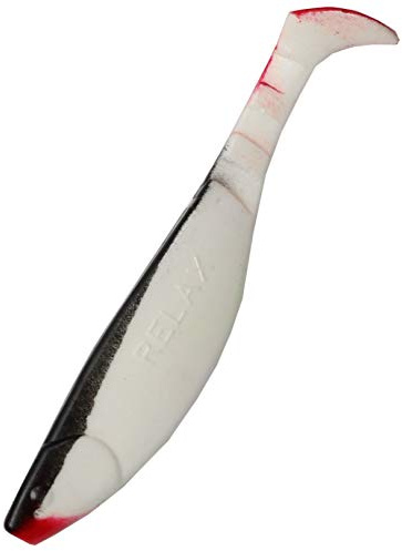 Relax Kopyto Shad Gummifisch 6 15 cm 5 Stück 002 R Schwarz Weiss