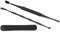 Ensemble de nettoyeur d'oreilles, conception à double tête, confortable à utiliser, tête de brosse douce, ensemble de cuillères à oreilles à ressort, utilisation pratique pour la(le noir)