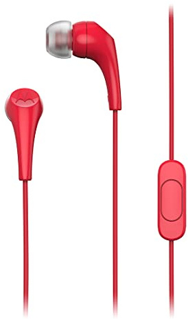 Motorola Earbuds 2-S In-Ear-Kopfhörer mit Mikrofon red