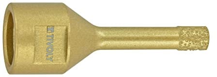 Tivoly 12010920800 - Broca de diamante seco M14, diámetro 8 mm, L35 mm, para amoladora