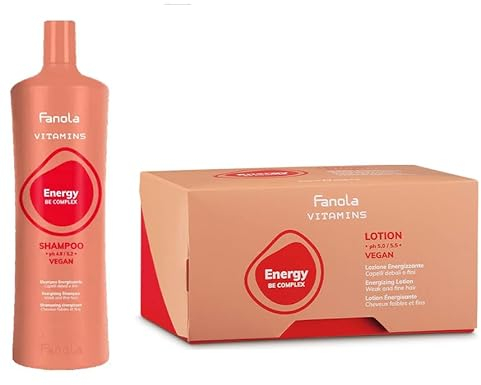 Energy Be Complex Fanola Shampoo1000 ml + Ampullen
