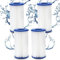 HAFIX® Poolfilter Pool Filter für Whirlpool Pool Gr. III. Filterkartuschen Filter Kartuschenfilter für Poolpumpe Typ A. Filterkartusche für Swimmingpool. Papierfilter Cartridge Wasserfilter Pool 4 St.