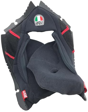 AGV CHEEK PADS PISTA GP RR BLACK/RED L
