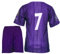 Gokaynex Rondo Trikot Kinder #7 – Real Madrid Cardiff Final Fußballtrikot Set mit Trikot und Shorts, Kinder Fußballtrikot für Jungen, Sporttrikot für Training, Fußballshirt in Lila (4-14 Jahre)