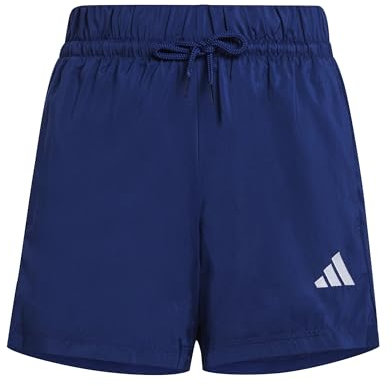 adidas Unisex Kids Essentials Climacool Shorts, Dark Blue/White, 9-10 Years