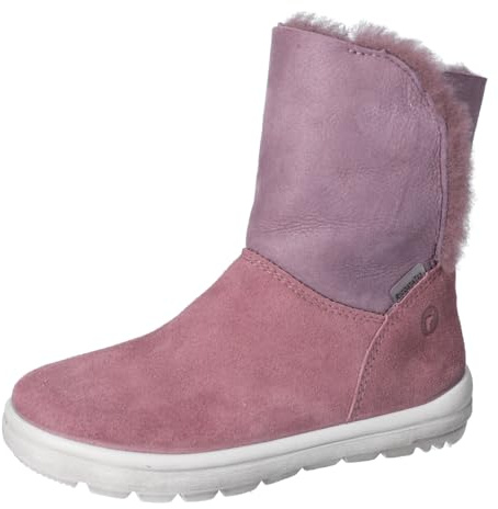 RICOSTA Mädchen Winterstiefel NANUK, Kinder Boots, Weite: Mittel, lose Einlage, RicostaTEX, wasserdicht, Winterboots, warm, Pflaume/Sucre (320), 31 EU
