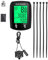 Bike Computer, 19 Functions IP54 Waterproof GPS Speedometer Odometer, Wired Cycling Computer Touch Screen with Backlit Touch Screen, Universal Cycle Computer for Bikes Compatible with All Bike Models