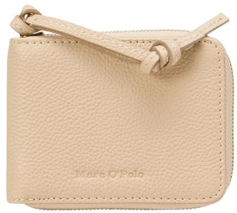 Marc O'Polo Leder Geldbörse Franca Zip Wallet Blushed Camel beige