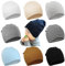 DRESHOW 8 Stücke Unisex Mütze Hut Junge Frühling Mützchen Kleinkind Wendemütze Jersey Slouch Beanie Bekleidung Infant Kindergarten