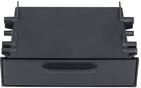 support autoradio, Boîte de Rangement pour Autoradio 1DIN, Intérieur Noir ABS Multi-applications, Remplacement pour