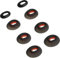 Tune Flex Earphone Tips 4 Pairs Replacement Ear Tips Compatible with JBL Tune Flex Earphones Silicone Ear Buds Tips XS/S/M/L 4 Size Earbuds Tips Set (4 Pairs, Black)