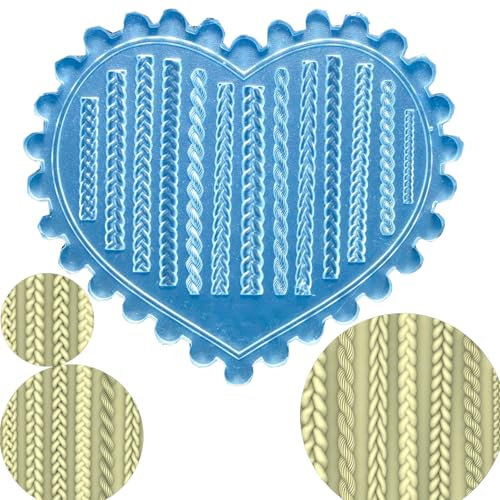 HUANGGG Silicone Nails Art Mold Accessory Molds Flower Theme 3D Nails Decorative Mold Silicone Texture for Various Nails Types