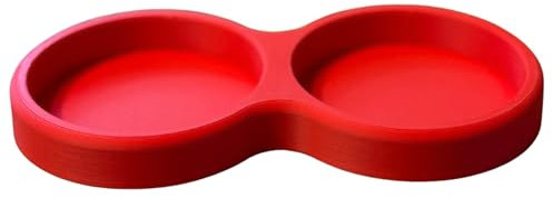 Stand for Le Creuset Salt and Pepper Mills, UK Handmade, Multiple Colours Available, 21cm/30cm Options (Mills not Included), Many Options (Red, Press Fit (for 21cm Mills))