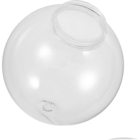 Didiseaon Globes De Remplacement Pour Ventilateur De Plafond Globes En Verre Fileté Couvercles D'Éclairage Extérieur En Acrylique Transparents