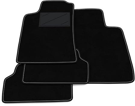 Somer Car Auto-Fußmatten-Set kompatibel mit Renault Megane 1 – Cabrio 1997–2003 | Maßgeschneiderte Teppichmatten, maßgeschneiderte Autoteppiche