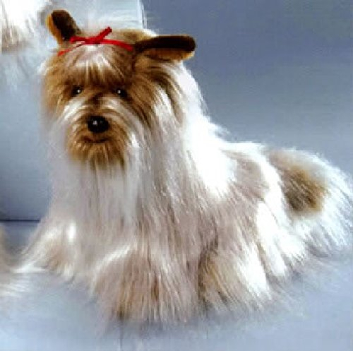 EBO 48827 - Hund Yorkshire Terrier 27 cm braun