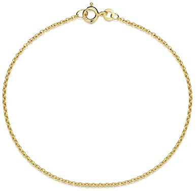 Fa. Thomas Maier Erbskette Armband - 1,5mm Durchmesser - 333 Gold, Länge wählbar von 17-22cm