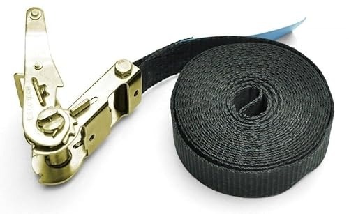 Riggatec Zurrgurt mit Ratsche, 1-teilig, 25mm, Länge: 07.0m
