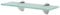 vidaXL Wand Regal Glasregal Glasboden Glasablage Badregal Glas 30x10 cm 8 mm