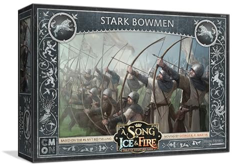 Cool Mini or Not - A Song of Ice and Fire: Stark Bowmen Expansion Pack - Miniature Game