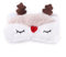 Augenschutz Schlafmaske 5 Farben Niedliche Tieraugenschutz Schlafmaske Weihnachten Hirsch Winter Karton Nickerchen Augenschutz Maske(Rentier)