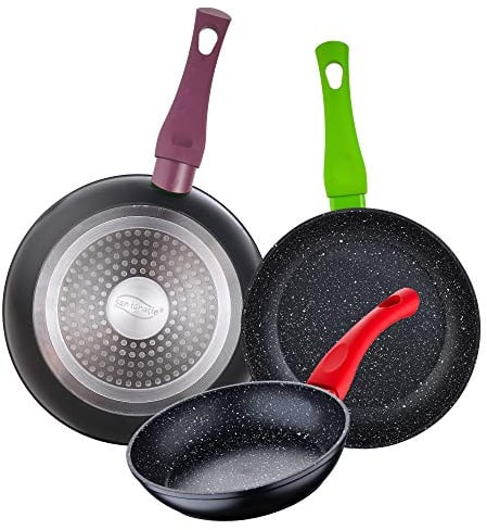 San Ignacio Juego de 3 sartenes 18/22/26 cm colección Jolie