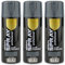 H HANSEL HOME Pintura Spray Gris Oscuro 400 Ml - Pack de 3 Unidades