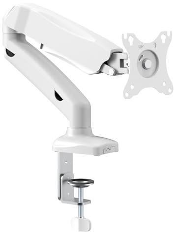 My wall vollbeweglicher Monitor Tischhalter - HL16WL für Flachbildschirme 17-32 Zoll, Gasdruckfeder, Neigbar, Schwenkbar, Rotierbar, Belastung 2-9 kg