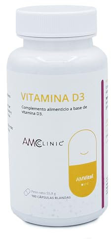 Vitamina D3 180 cápsulas