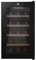 CAVIN Freistehender Weinkühlschrank - Northern Collection 15 Black, 15 Flaschen, Thermoelektrische Kühlung, Geräuschniveau 26 dB, kleiner schwarzer Kühlschrank, Glastür