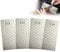 4-Piece Diamond Sharpening Stones - Honeycomb Design, 400/600/1000/1200 Grit, for Kitchen & Outdoor Use