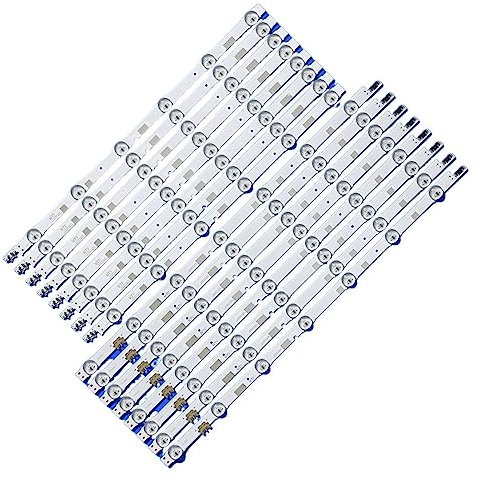 HABITZ LED Hintergrundbeleuchtung Streifen Lampe kompatibel mit Samsung 50 13 Zoll TV UE50JU6800 V5DR_500SCA_R1 500SCB CY-TJ050HGNV2H UE50JU6850 UE50JU6870 UN50JS7000