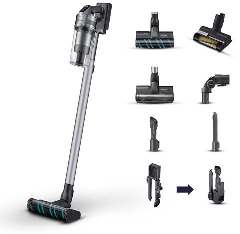 SAMSUNG Jet 75E Complete VS20B75ACR5/WA, Elektrischer Besen, Silber