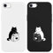 Yoedge 2 Pack Phone Case Compatible with iPhone 8/SE 2022/7/SE 2020 4,7, Ultrathin Soft TPU Silicone with Aesthetics Pattern, Shockproof Bumper Protector Matte Cover for iPhone 7, Lovers Cat