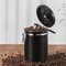 Accmuzzy Kaffeedose Luftdicht 1,8L - Behälter aus Edelstahl für Gemahlenen Kaffee Mit Löffel und Kalenderrad - Vorratsdose für Tee, Nüsse, Kakao (1.8L)