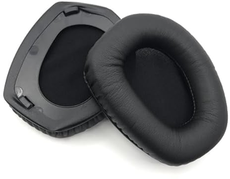 UOWGA RS165 175 185 195 Ersatz-Ohrpolster aus Schaumstoff, kompatibel mit Sennheiser HDR RS165, RS175, RS185, RS195 RF Wireless Kopfhörer, zusätzliche Dicke.