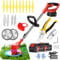 Garden Strimmer，Decespugliatore a batteria, decespugliatore elettrico，Decespugliatore