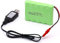 YUNIQUE GREEN-CLEAN-POWER - Batterie RC 6 V 2 400 mAh, batterie rechargeable Ni-MH AA, avec prise JST, pour voiture RC, bateau RC, réservoir RC, outils électriques | Dimensions 52 x 72 x 15 mm | Avec