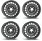 4x Alcar Stahlfelgen 4-9247 6.5Jx16 ET39 5x105 kompatibel mit Opel Astra