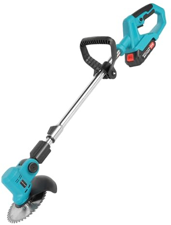 Désherbeur de mauvaises herbes sans fil de 15,2 cm, portable, rechargeable, sans fil, pour pelouse, cour, jardin