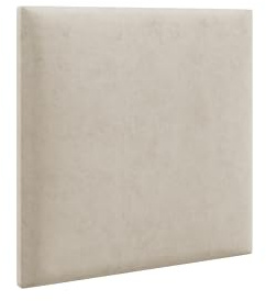LIKMA Wandkissen Stoff Polsterpaneel Creme 70x40 cmGepolstert Wandkissen Bett Polsterpaneel Wandpolster Wandschutz Polstert Paneel Lendekissen Modernes Kopfteil Kopfenden Stoff: Riviera 21