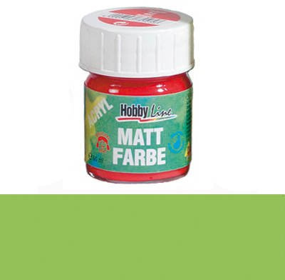 Hobby Line Acryl-Mattfarbe, 50ml, Maigrün