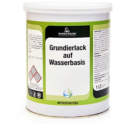 BORMA PROFI Möbelfarbe Lack Grundierung auf Waserbasis Transparent (750 ml)
