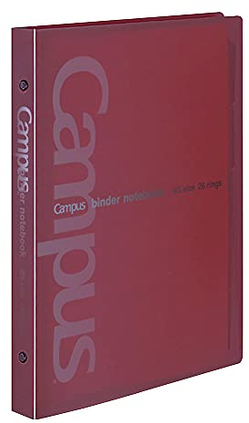 Kokuyo Campus raccoglitore notebook rosso B5 Midoruru-333NR (Giappone importazione)
