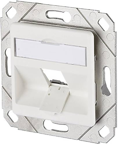 METZ CONNECT Modul Anschlussdose UPk, 1 Port unbestückt reinweiß