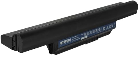 vhbw 1x Akku kompatibel mit Acer Aspire 5820T-334G32Mn, 5745G, 5745P, 5820, 5745PG Notebook (6600 mAh, 11,1 V, Li-Ion)